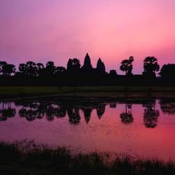 Sonnenaufgang am Angkor Wat