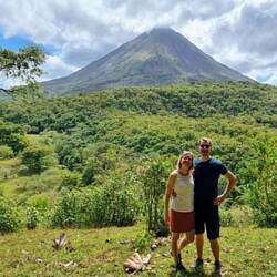 Freie Sicht auf den Vulkan Arenal ⛰️