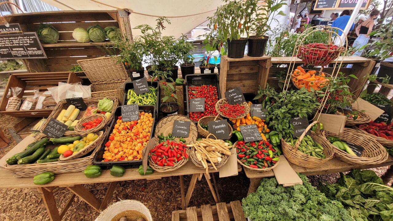 Oranjezicht Market🥭🥑🌶️🥕🌿🌾🥙🥗