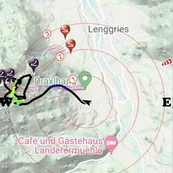 Annas Track - Landung nicht ganz beim Landeplatz ;-)