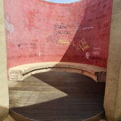 Zentrum des Trichters