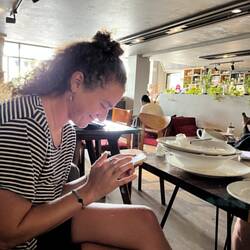 עלמה שלנו נרשמה ללימודים! כל הכבוד עלמה!