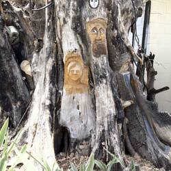 Tree carving