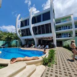 Das Hostel direkt am Strand🏖