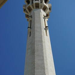 You can hear the call from this minaret for miles.