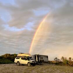 Pot of gold at the end of the rainbow 😊