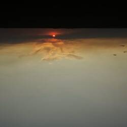 Sonnenuntergang, evtl. aufm Kopf