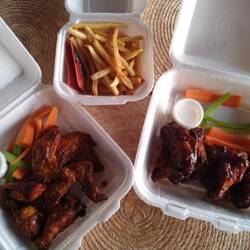 Nono's chicken wings. Yum!