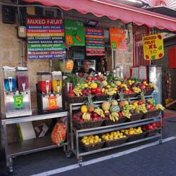 Neighborhood fruit stand