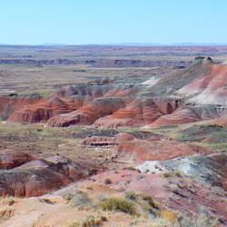 Painted Desert inside Petrified Forest NP