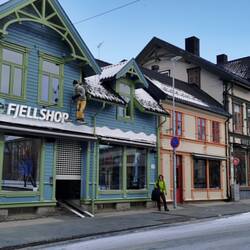 Main road in Tromsö
