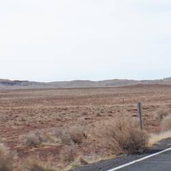 That's the meteor Crater (1 mile wide) 😱