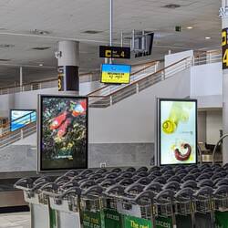 Gepäckband am César-Manrique-Flughafen in Lanzarote