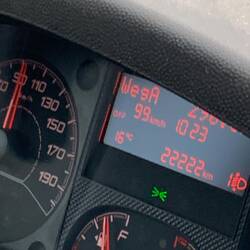 Schnapszahl .... 22.222km! Prost!