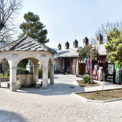 Ein typsich muslimischer Hinterhof