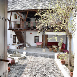 Ein bekanntes türkisches Haus in Mostar
