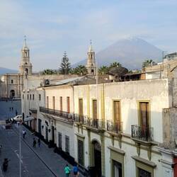 Ausblick von unserem Zimmer
