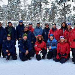 Unser Gruppe: Nicole, Daniel, Lucius, Juliane, Corinne, Manfred, Friedmar, Roman, Sonja, ich, Heike