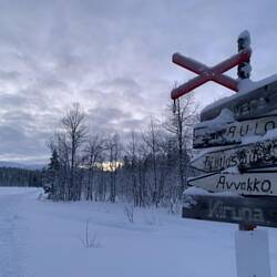 Wegweiser, damit man immer auf dem richtigen Trail bleibt