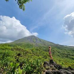 Einer der aktivsten Vulkane der Welt "Arenal"