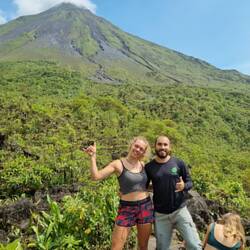 Mit dem Couchsurfer Daniel