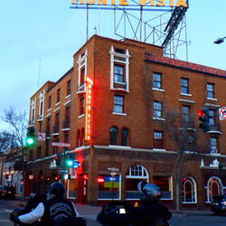 Three of us swung into historic Flagstaff on the way from the dealership to the hotel. Pretty cool.