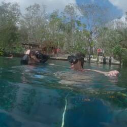 Jordan touching the bottom!