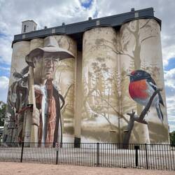 Wirrabara silo art