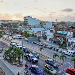 Tulum Hostelblick