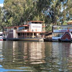 Some of the many tourist paddlesteamers.