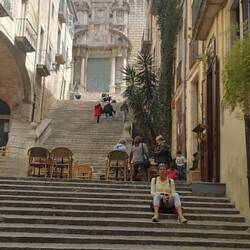 Die Treppe zur Martinskirche