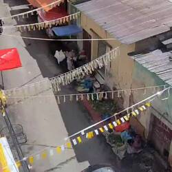 Ausblick aus unserem Zimmer