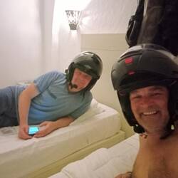 Die verrückten Biker....