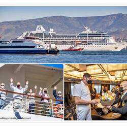 Snippets of our arrival ... from the Mayor's Instagram account — İzmir, Turkey.