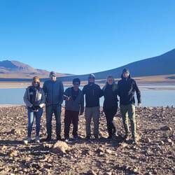 Unsere Gruppe und unser Fahrer für Tag 2 & 3 Citro an der grünen Lagune