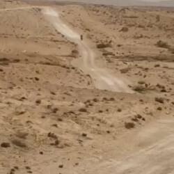 Gabriele, ein italienischer Freund den wir in Tamerza getroffen haben, auf Tour