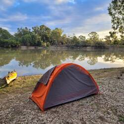 Nice quiet spot for tonight's camp