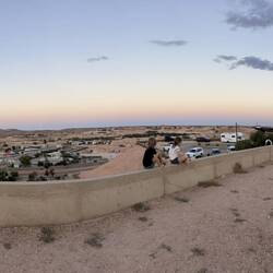 Sunset and vuews from the Big Winch.