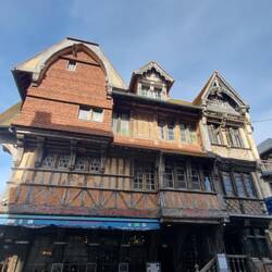 Das älteste Haus in Étretat.