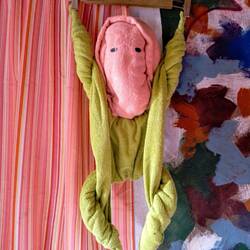 Présentation de serviettes..