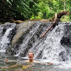 Endlich wieder schwimmen, dem Zeh geht's etwas besser 😊