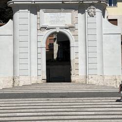 Monument to the Pope for Funding the 1728 Restoration