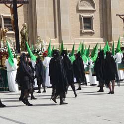 Der Zug der schwarzen Witwen am Karfreitag