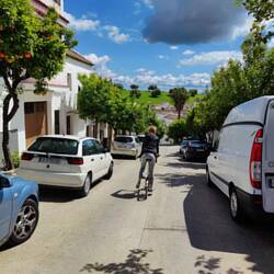 Ausflug mit unseren Rädern ins Bergdorf Prado del Ray