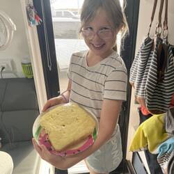 Millies bush cake. Pretty vanilicious!