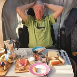 Osterfrühstück im Wohnmobil