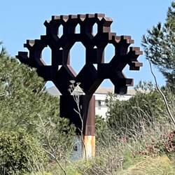 Monument in Sports Arena