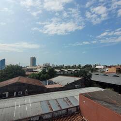 Ausblick von der Dachterasse