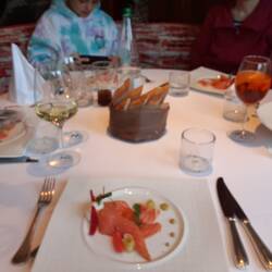 Das Dreigängemenü war etwas besonderes