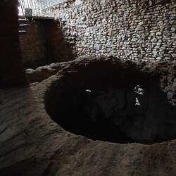 Reste des Wasserrades